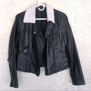 Leather jacket